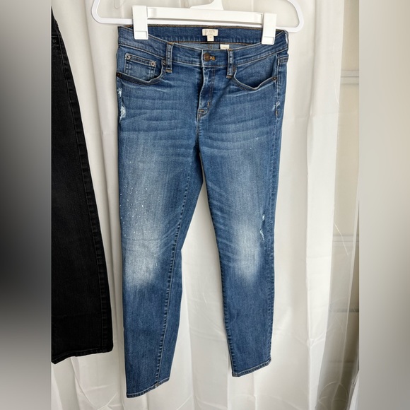 JCrew Stretch Jean’s women’s size 26 distressed - Picture 1 of 5